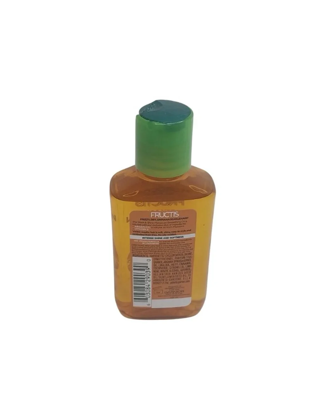 Garnier Fructis Sleek & Shine Moroccan Sleek Smoothing Oil 3.8  Fl Oz Vitamin E